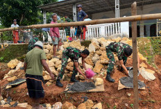 Bangun dari Dasar, Satgas TMMD 127 Perkuat Pondasi MWK Masjid 