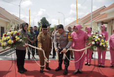 Kapolres Blitar Resmikan SBSN Rumah Dinas Tathya Dharaka