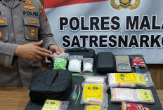 Pengedar Narkoba Tumpang Diciduk Polres Malang, Petugas Amankan 54 Gram Sabu dan Ekstasi