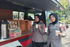 Kopi Keliling Satbinmas Polres Gresik, Bangun Kedekatan dan Komunikasi dengan Masyarakat