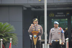 Perkuat Sinergi Polri-Masyarakat, Kapolres Mojokerto Pimpin Apel Gelar Pasukan Sabuk Kamtibmas