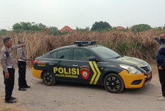 Cegah Karhutla, Polsek Buduran Pantau Lahan Kosong dan Imbau Warga Waspada