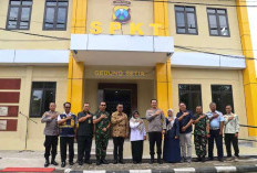 Bupati Nanik dan Kapolres Erik Resmikan Pos Polisi Sarangan serta SPKT Polres Magetan