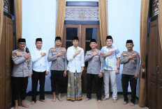 Silaturahmi ke Gus Kautsar, Kapolres Kediri Kota Pererat Sinergi dengan Ulama 