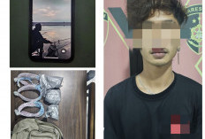 Edarkan Bubuk Mesiu di Tulungagung, Pemuda Ponorogo Diringkus Polisi
