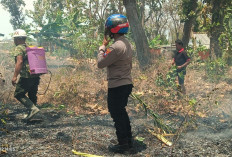 Polisi dan Warga Bersinergi Cegah Karhutla di Kawasan Hutan Panceng