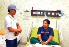 Jenguk Polisi Korban Pembacokan, Bupati Bangkalan Apresiasi Dedikasi Polres Saat Buru Komplotan Curwan