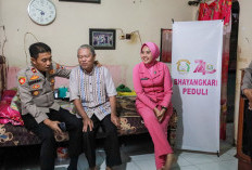 Keluarga Besar Polres Jember Kuatkan Anggota Sakit Menahun Lewat Anjangsana dan Tali Asih