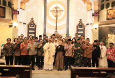 Forkopimda Kota Kediri Gelar Safari, Kapolres Pastikan Natal Aman dan Kondusif