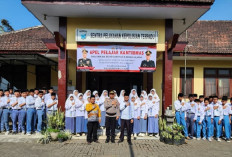 Apel Pelajar Kamtibmas di Kedungjajang, Siswa Diingatkan Hindari Tawuran dan Narkoba
