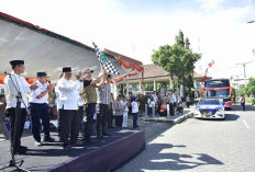 Pemkab Pasuruan Berangkatkan 7 Bus Mudik Gratis untuk Ratusan Warga