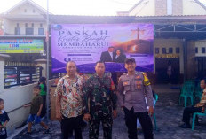 Polsek Tempursari Lumajang Amankan Ibadah Paskah BKSAG di Tegalrejo, 250 Jemaat Hadir