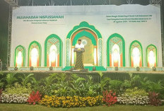 Mujahadah Nisfussanah, Ribuan Jemaah Sholawat Wahidiyah Berkumpul di Madiun