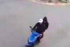Maling Gagal Gondol Motor di Prigen Pasuruan, Wajah Pelaku Terekam CCTV