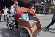 Becak Listrik Presiden Prabowo Masuk Tulungagung, Ratusan Pengayuh Ikut Pelatihan di Pendopo