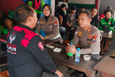 Satlantas Polresta Malang Kota Ajak Driver Ojol Waspadai Dampak Isu Global