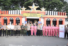 Tinjau Pos Pengamanan, Kapolres Kediri Kota AKBP Anggi Pastikan Sinergi Lintas Sektoral dan Kesiapan Personel