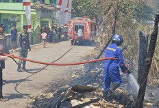 Kebakaran Lahan Tebu di Sambeng Lamongan Lahap Warung Warga, Rugi Rp 20 Juta