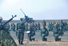 154 Prajurit Arhanud TNI AD Jalani Tradisi Pembaretan di Lumajang, Dandim 0821 Turut Hadir