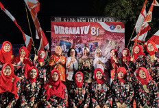 Warga Kebraon Indah Permai RW 13 Surabaya Antusias Ramaikan Malam Puncak HUT Ke-81 RI 