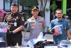 Kapolres Ngawi Hadiri Pemusnahan Barang Bukti Inkracht 2026, Wujud Sinergitas dan Transparansi Penegakan Hukum