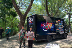 Ada SBY Melukis, Polsek Rungkut Perketat Pengamanan dan Sterilisasi Kebun Bibit Wonorejo