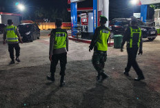 Antisipasi Gangguan Kamtibmas saat Arus Balik, Polres Ngawi Intensifkan Patroli Malam di SPBU 