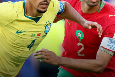 Vinicius Jr Cetak Gol Penyelamat, Brasil Tahan Imbang Singa Atlas Maroko 1-1
