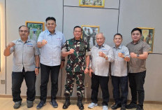 Perkuat Sinergi, Jajaran Pimpinan SKH Memorandum Silaturahmi ke Danrem 084