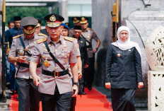 Hari Bhayangkara ke-80, Gubernur Khofifah Soroti Peran Strategis Polri Jaga Iklim Investasi