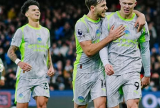 Manchester City Gasak Crystal Palace 3-0, Tekanan ke Arsenal Makin Kuat