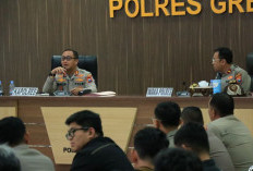 Kapolres Gresik Pimpin Commander Wish, Tegaskan Polri Presisi dan Pelayanan Humanis