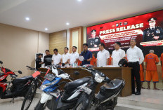 36 Hari, Polres Kediri Ungkap 19 Kasus, Tangkap 33 Tersangka