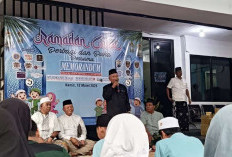 Bukber Anak Yatim di Memorandum Dimeriahkan Pesulap dan Pembagian Hadiah