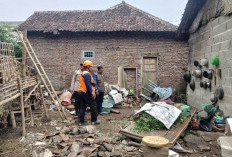 Tiga Rumah di Pasuruan Rusak Diterjang Angin Kencang dan Hujan Ekstrem