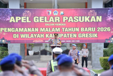 Pastikan Kondusifitas Pergantian Tahun, Polres Gresik Gelar Doa Bersama Lintas Agama