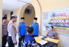Kapolres Kediri Kota Monitoring Penerimaan Akpol, Bintara, dan Tamtama 2026