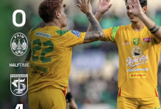 Strategi Bertahan Persebaya Bawa Keunggulan Sementara atas PSIM Yogyakarta