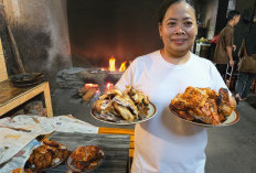 Konsisten Bakar Pakai Kayu Jati, Rahasia Ayam Panggang Bu Setu Magetan Melegenda 35 Tahun Bareng BRI