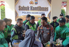 Gandeng Ojol Lewat Program Sabuk Kamtibmas, Polsek Kediri Kota Perkuat Jaringan Informasi Keamanan