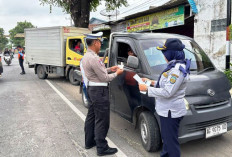 Polres Nganjuk Gelar Operasi Gabungan Perketat Inspeksi Keselamatan Angkutan Jalan