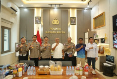 Kapolres Kediri Kota Dukung Kebangkitan Voli, Minta Pengcab PBVSI Siapkan Kompetisi Atlet Muda