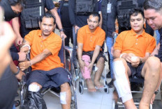 Tiga Tersangka Pembunuh Polisi di Katingan Diserahkan ke Mapolda Kalteng 
