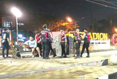 Cegah Narkoba dan Balap Liar, Polres Bangkalan Gelar Patroli Blue Light KRYD di Stadion SGB