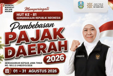 HUT Ke-81 RI, Khofifah Hadiahkan Pemutihan Pajak Kendaraan Sebulan Penuh