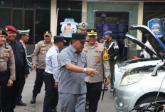 Pengamanan Nataru, Apel Gelar Pasukan Ops Lilin Semeru 2025 Digelar di Polres Nganjuk