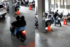 Pasangan Pria dan Wanita Terekam CCTV Gasak Motor di Kos-kosan Dukuh Kupang Barat