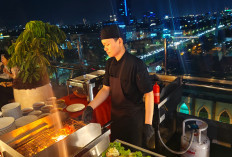 Nikmati Sunset BBQ dan View 360 Derajat Kota Surabaya dari Rooftop EXCOTEL Design Hotel