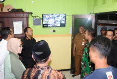 Kapolres Lumajang dan Bupati Pantau Pemasangan CCTV Serta PJU di Sukodono