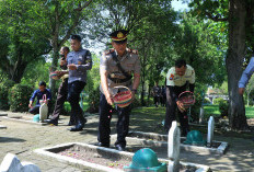 Peringati HUT Ke-45 Satpam, Satbinmas Polres Ngawi Gelar Upacara di TMP